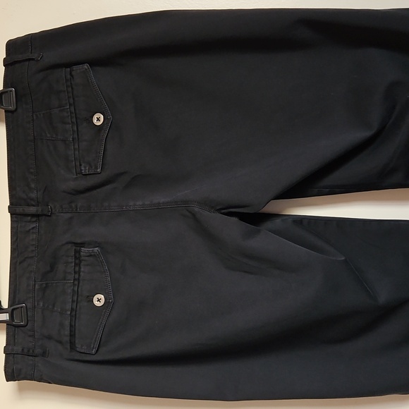 White House Black Market Crop Straight Leg Pants Casual Ribbon Line At Sides 12 - Picture 11 of 15